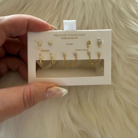 Sterling Silver Earring Set - Picture 1 of 4